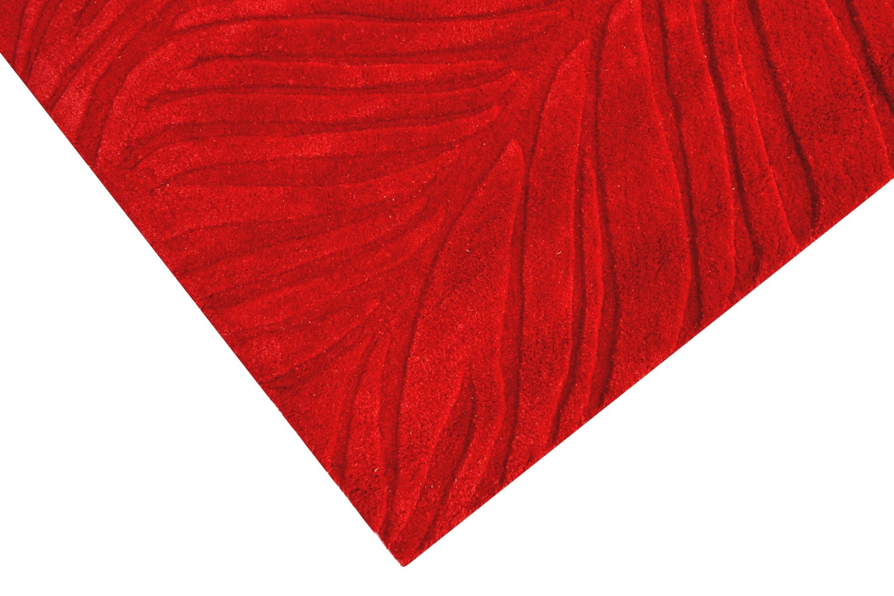Dove Contemporary Handmade Wool Rug - 6231 - Red - 110X160cm