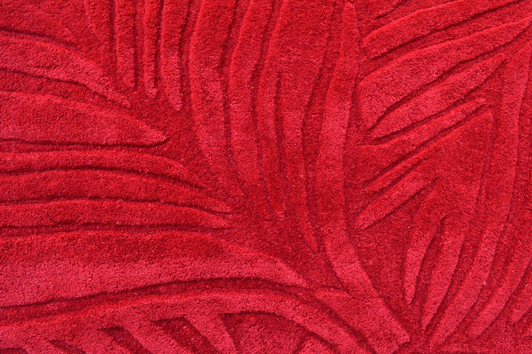 Dove Contemporary Handmade Wool Rug - 6231 - Red - 110X160cm