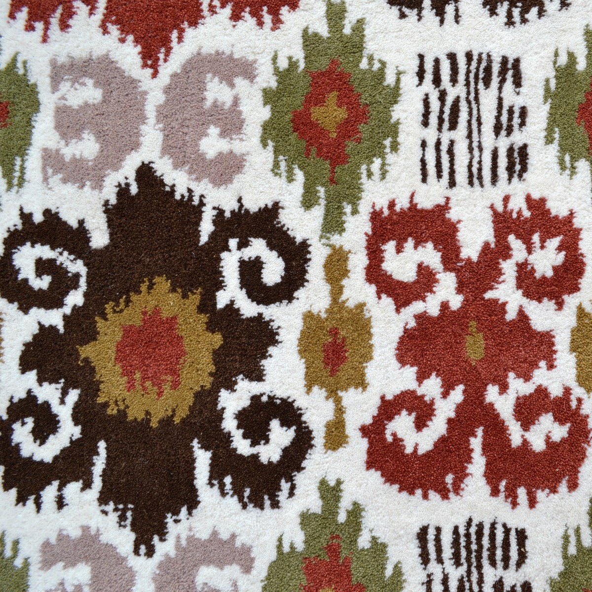 Abstract Handmade Wool Rug-EKAT 6275-Multi-110x160cm