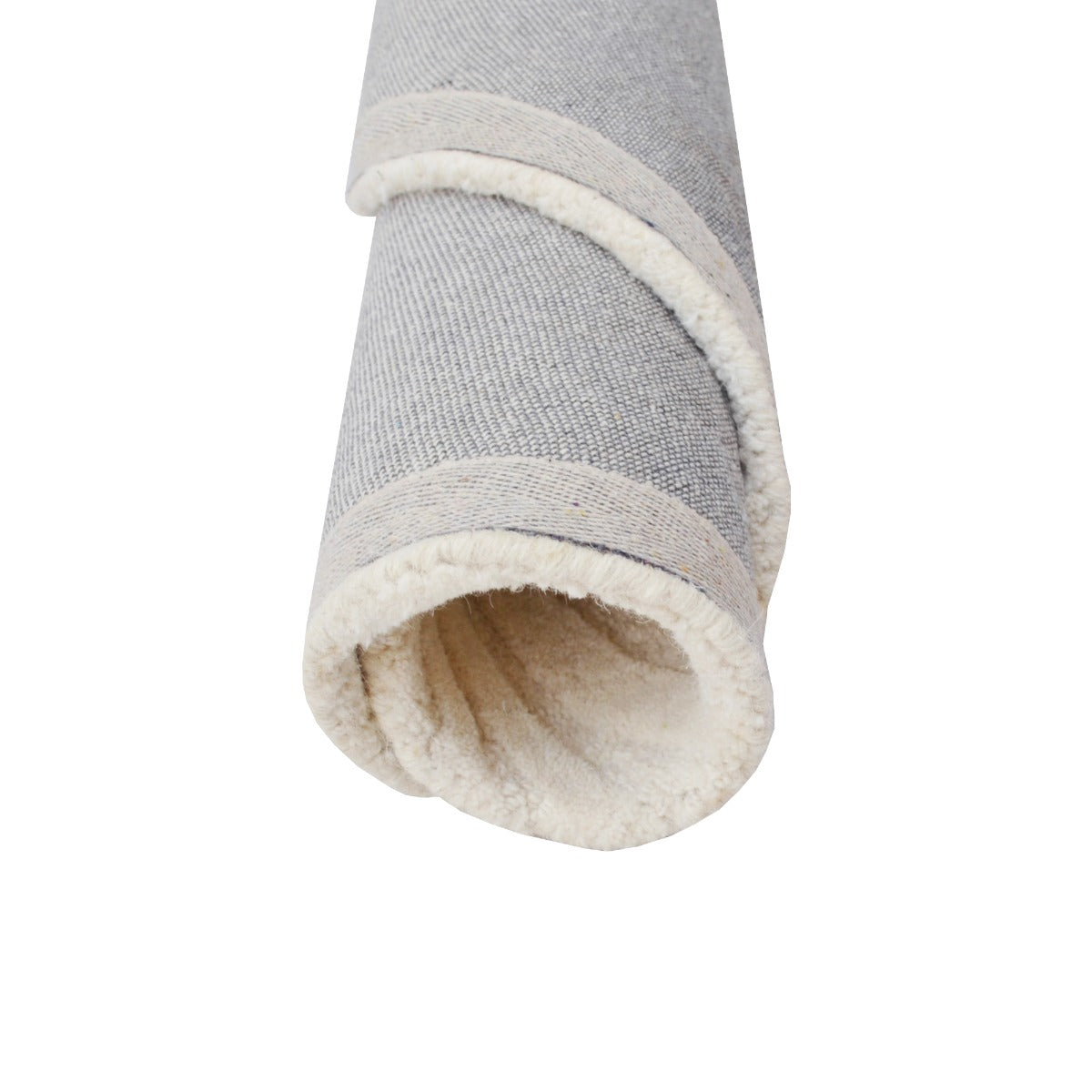 Modern Contemporary Wool Rug-Falcon 6415-Ivory-160x160cm