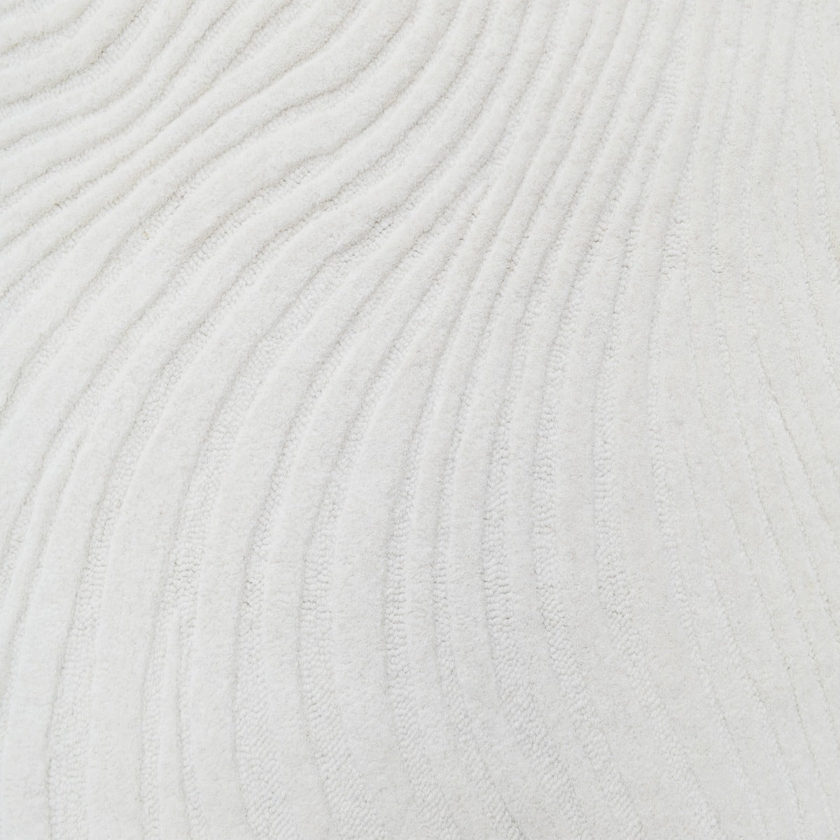 Modern Contemporary Wool Rug-Falcon 6415-Ivory-160x160cm