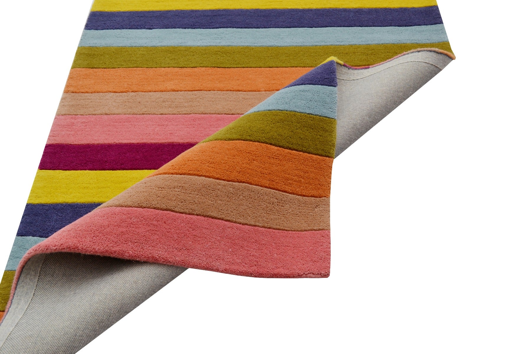 Handmade Kids Wool Rug-K6293-Multi-80x150cm