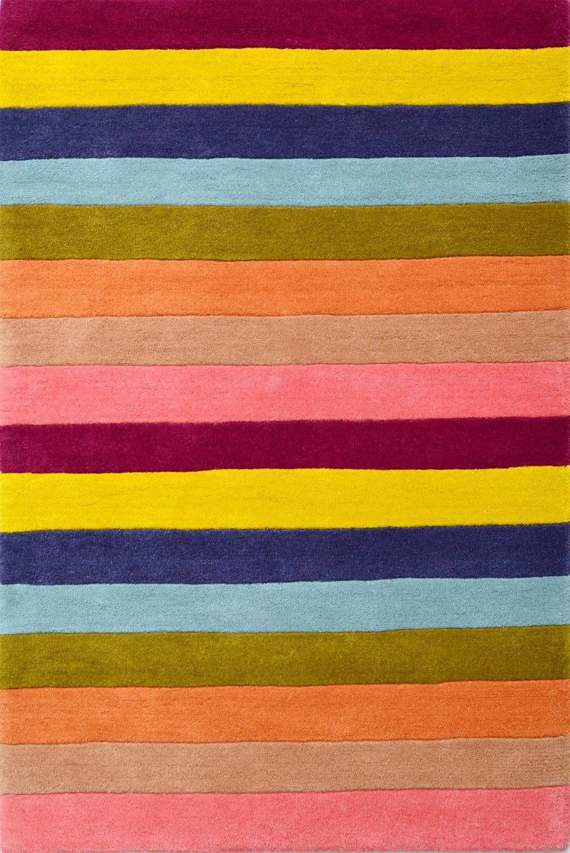 Handmade Kids Wool Rug-K6293-Multi-80x150cm