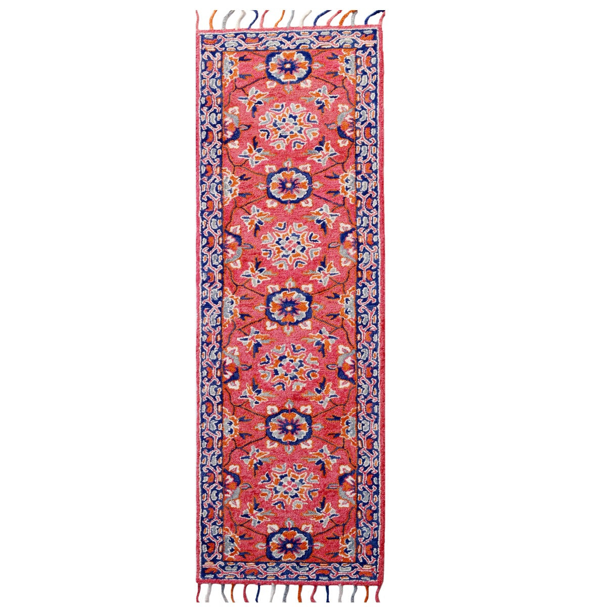 Handmade Lyon Wool Rug-6307-Light Pink-110x160cm