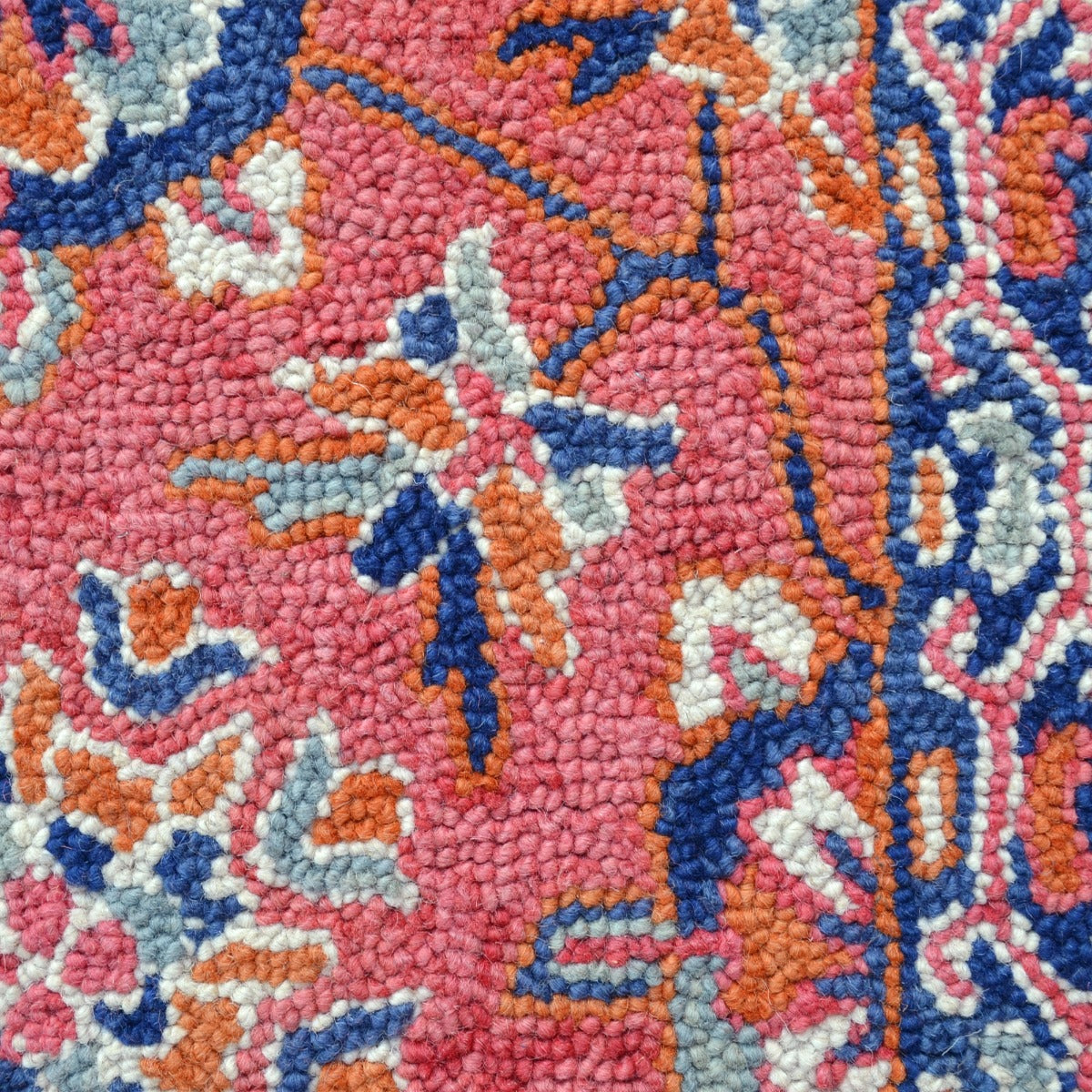 Handmade Lyon Wool Rug-6307-Light Pink-110x160cm