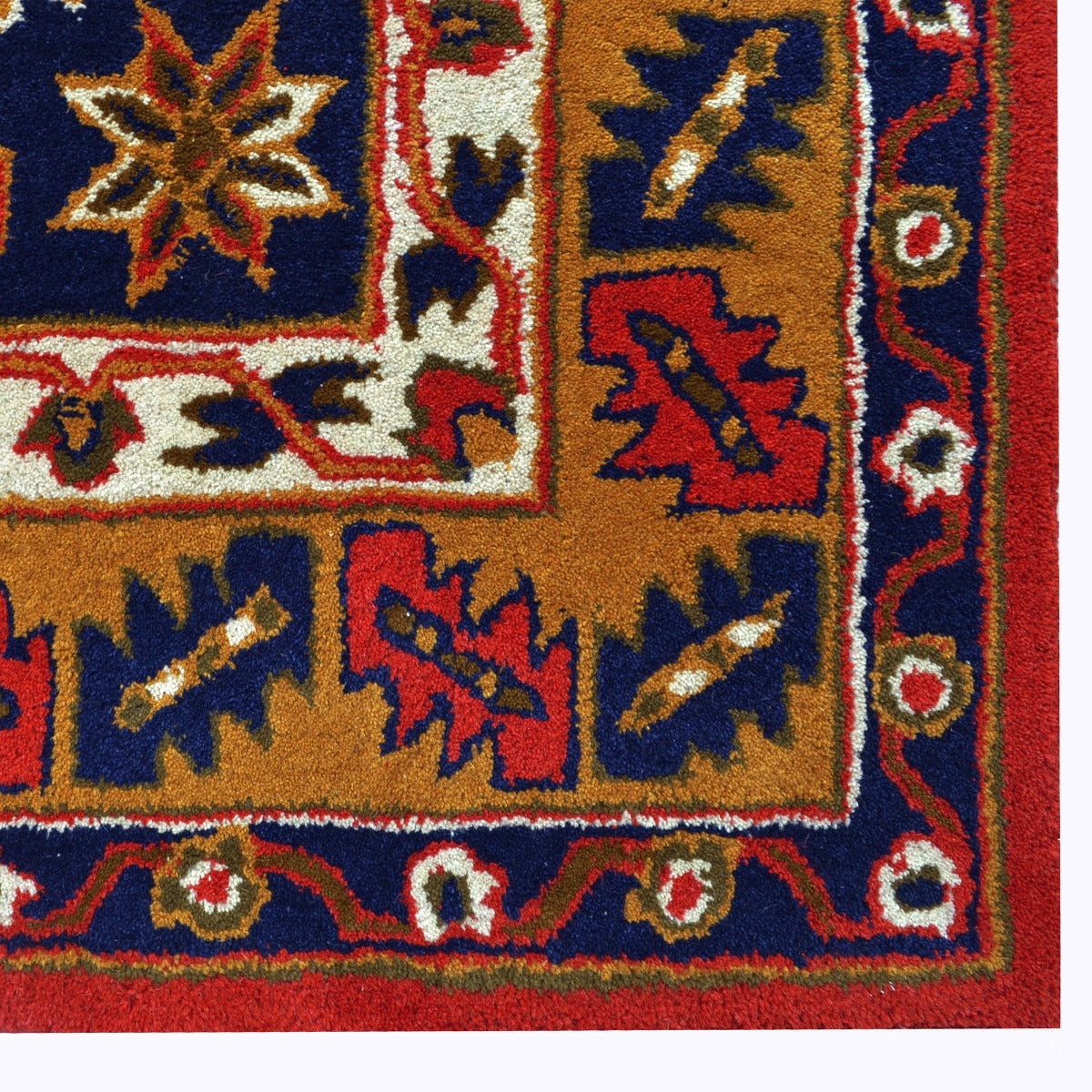 Traditional Handmade Wool Rug-Mascot 6357-Red-160x230cm
