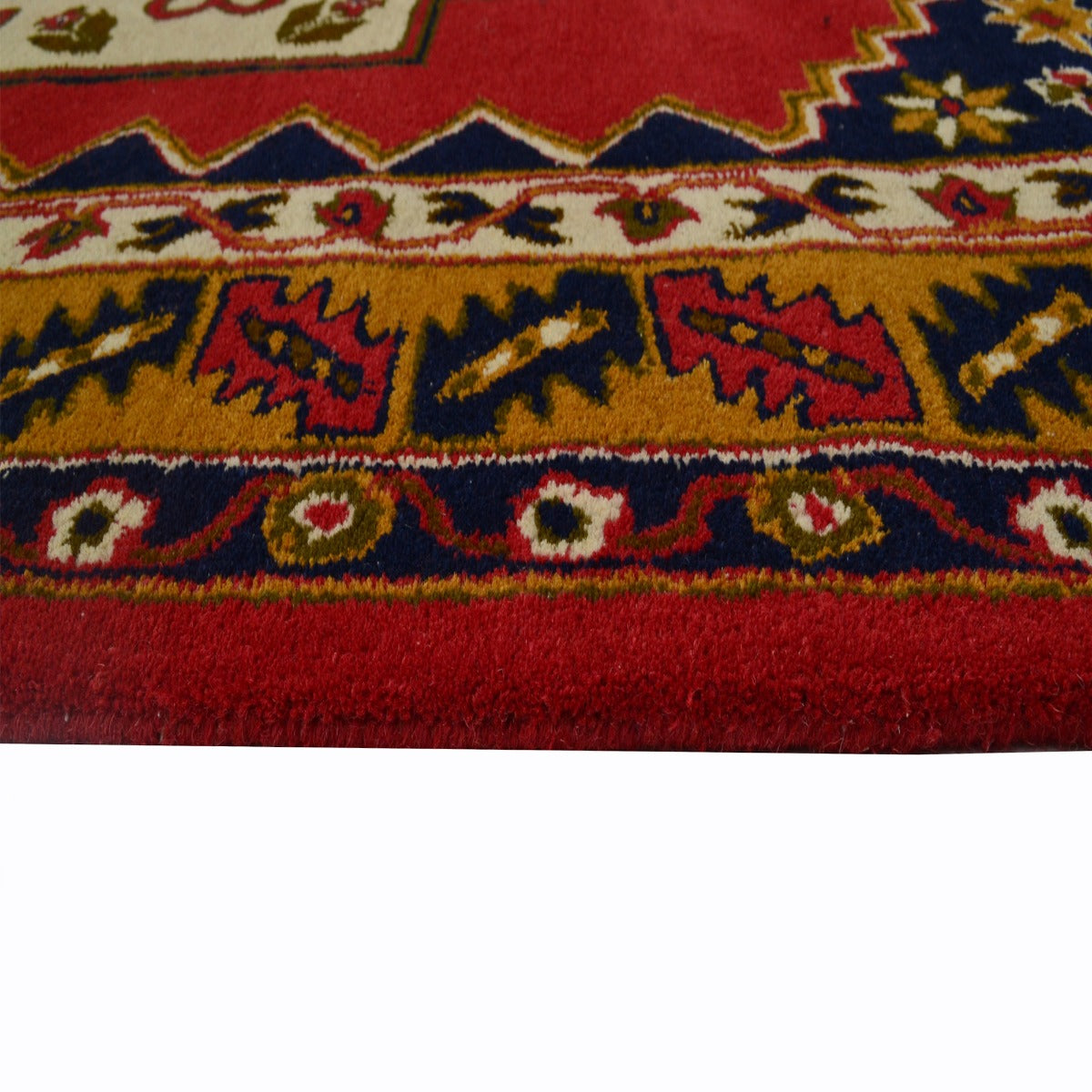 Traditional Handmade Wool Rug-Mascot 6357-Red-160x230cm