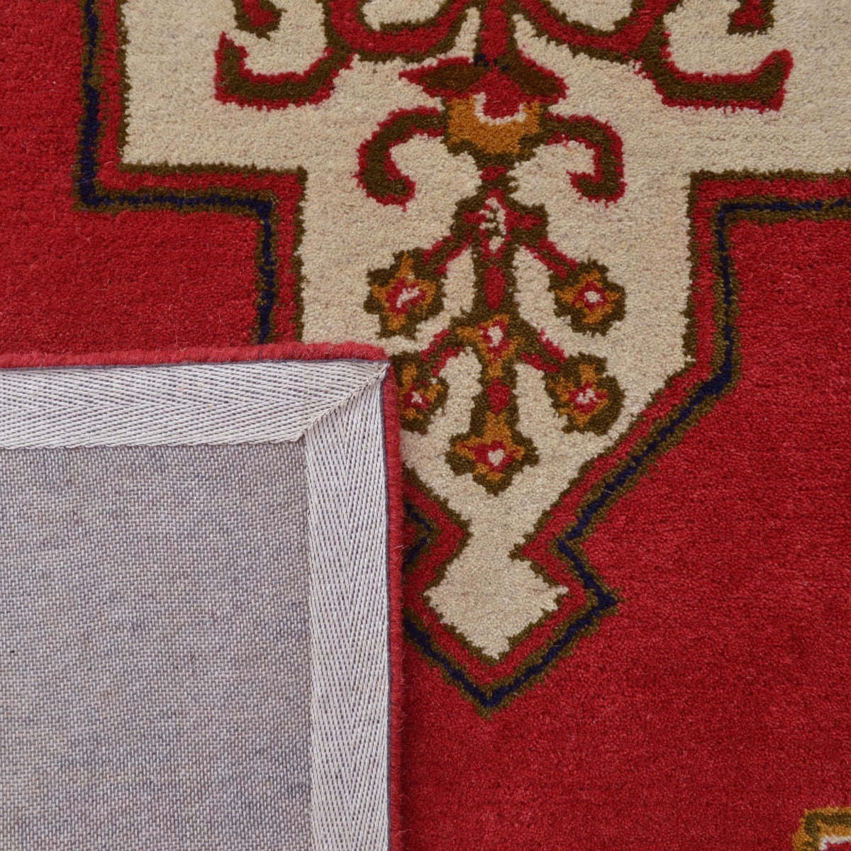 Traditional Handmade Wool Rug-Mascot 6357-Red-160x230cm