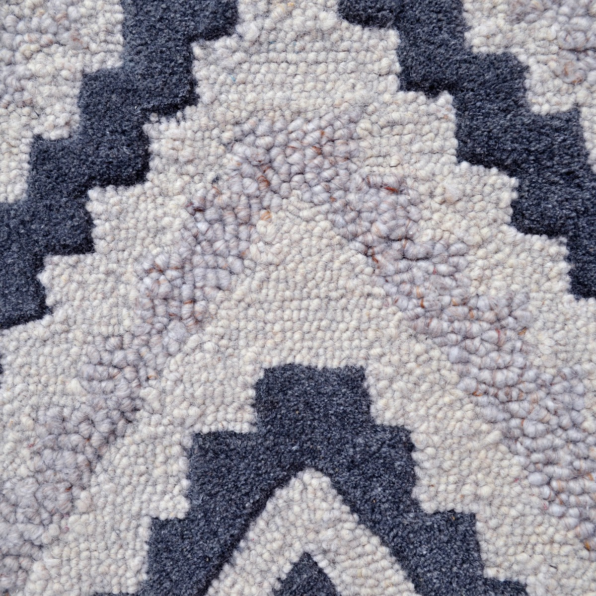 Designer Handmade Wool Rug-Matrix 6346-Natural-110x160cm
