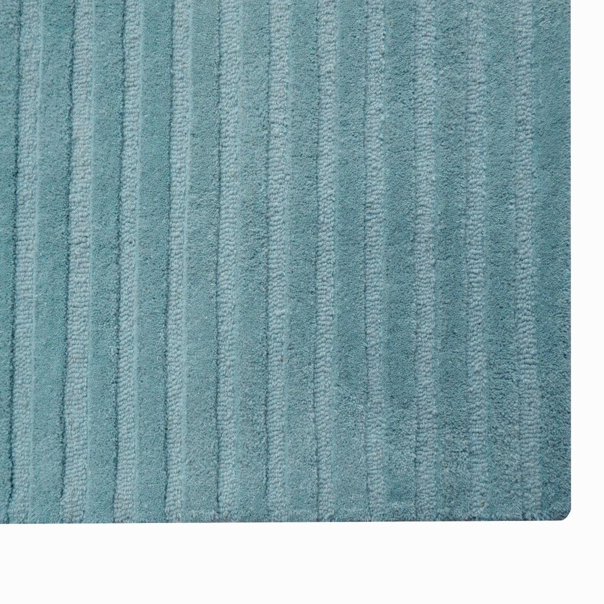Contemporary Handwoven Wool Rug-Mavis 6363-Cashmere Blue-110x160cm