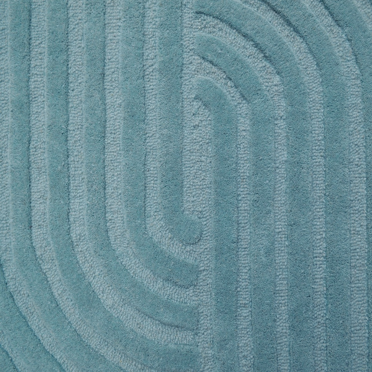 Contemporary Handwoven Wool Rug-Mavis 6363-Cashmere Blue-110x160cm