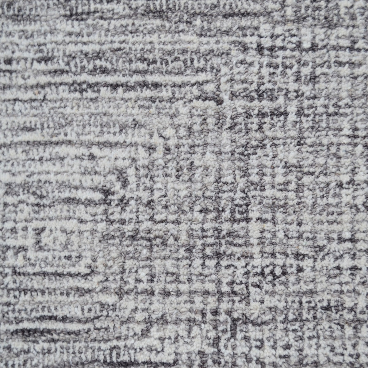 Handmade Designer Wool Rug-Maya 6261-Grey-110x160cm