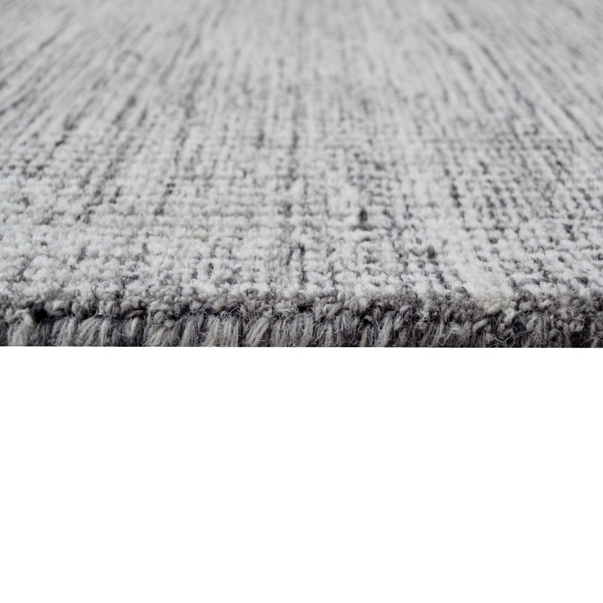 Handmade Designer Wool Rug-Maya 6261-Grey-110x160cm