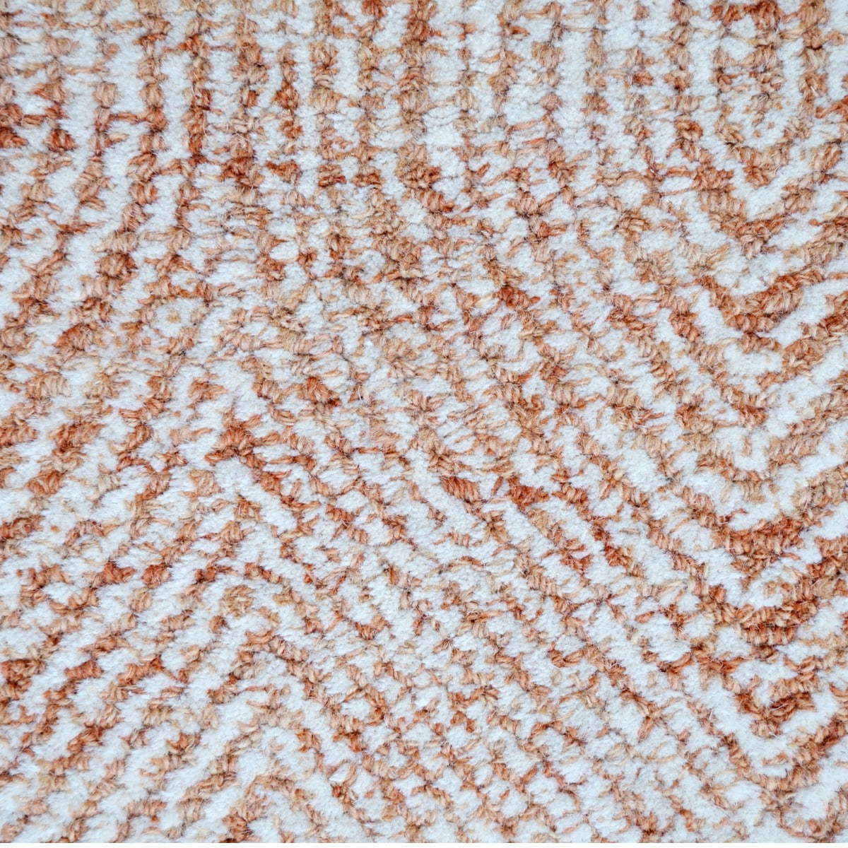 Handmade Designer Wool Rug-Maya 6263-Rust-110x160cm