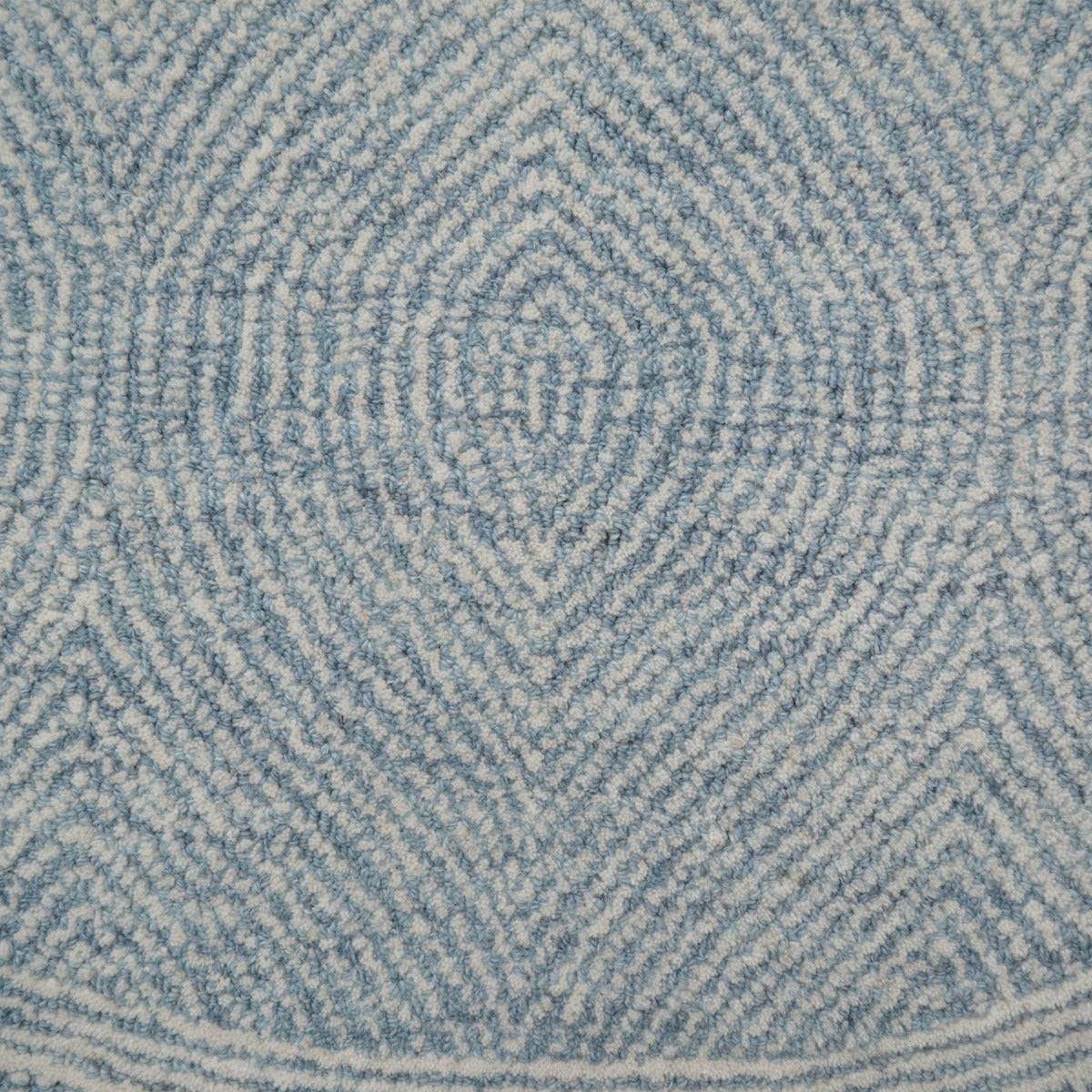 Designer Handmade Wool Rug-Maya 6267-Blue-160x160cm