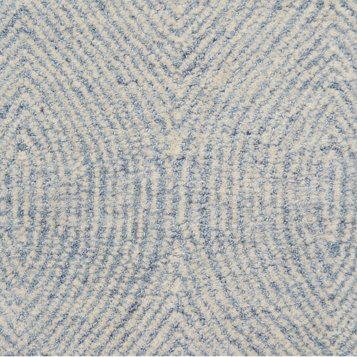 Designer Handmade Wool Rug-Maya6267-Blue-110x160cm