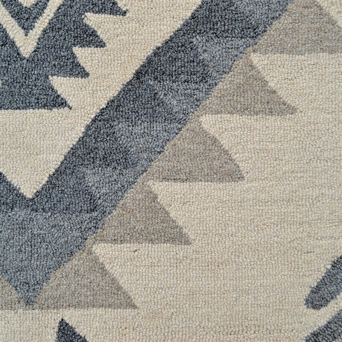 Modern Handmade Wool Rug-Moroccan 6400-Natural-110x160cm