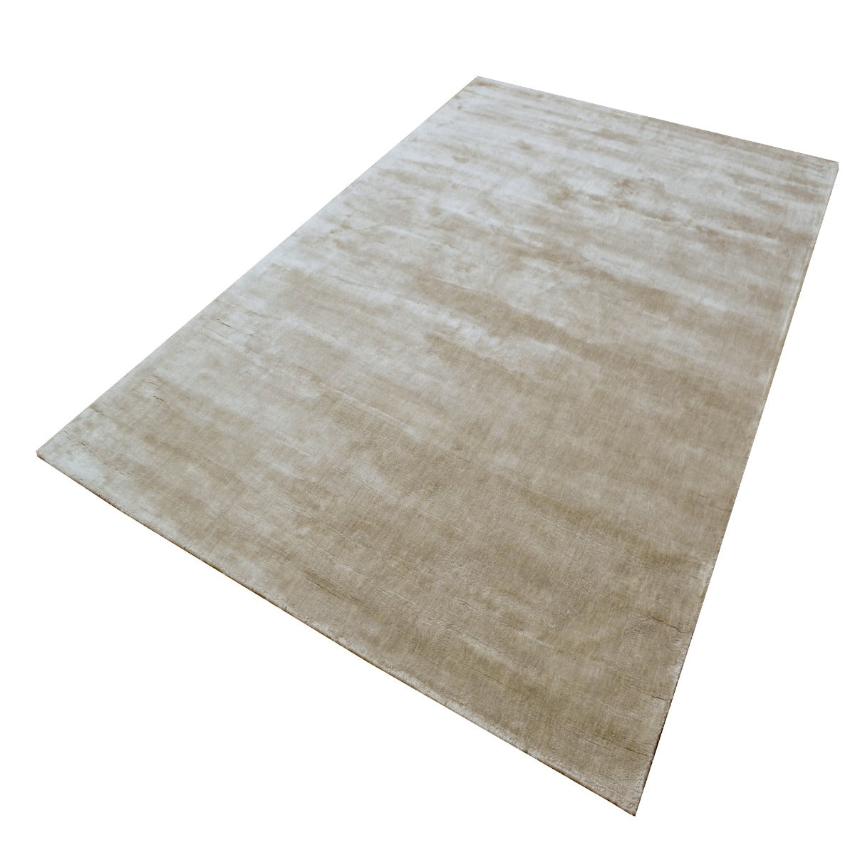 Modern Handmade Viscose Rug-Nova 6333-Beige-110x160cm