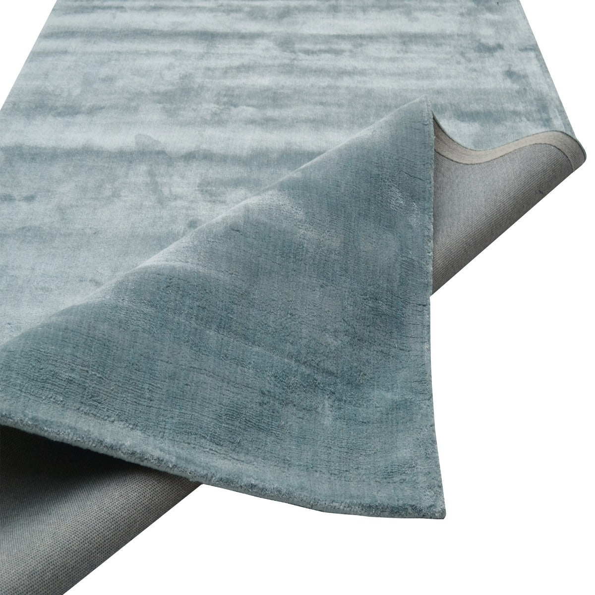 Modern Handmade Viscose Rug-Nova 6333-Sea Blue-110x160cm