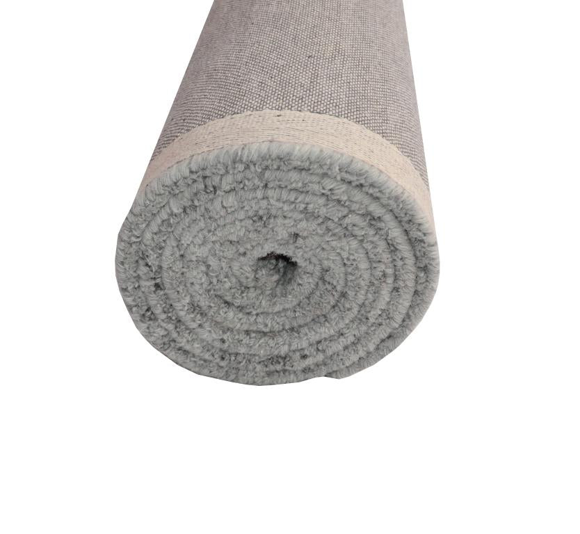 Designer Handmade Wool Rug - Newcastle 6200 - Grey - 110x160cm