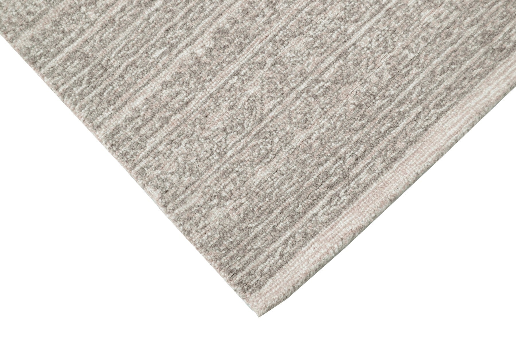 Handwoven Wool Rug - Castle 6201 - Natural - 110x160cm