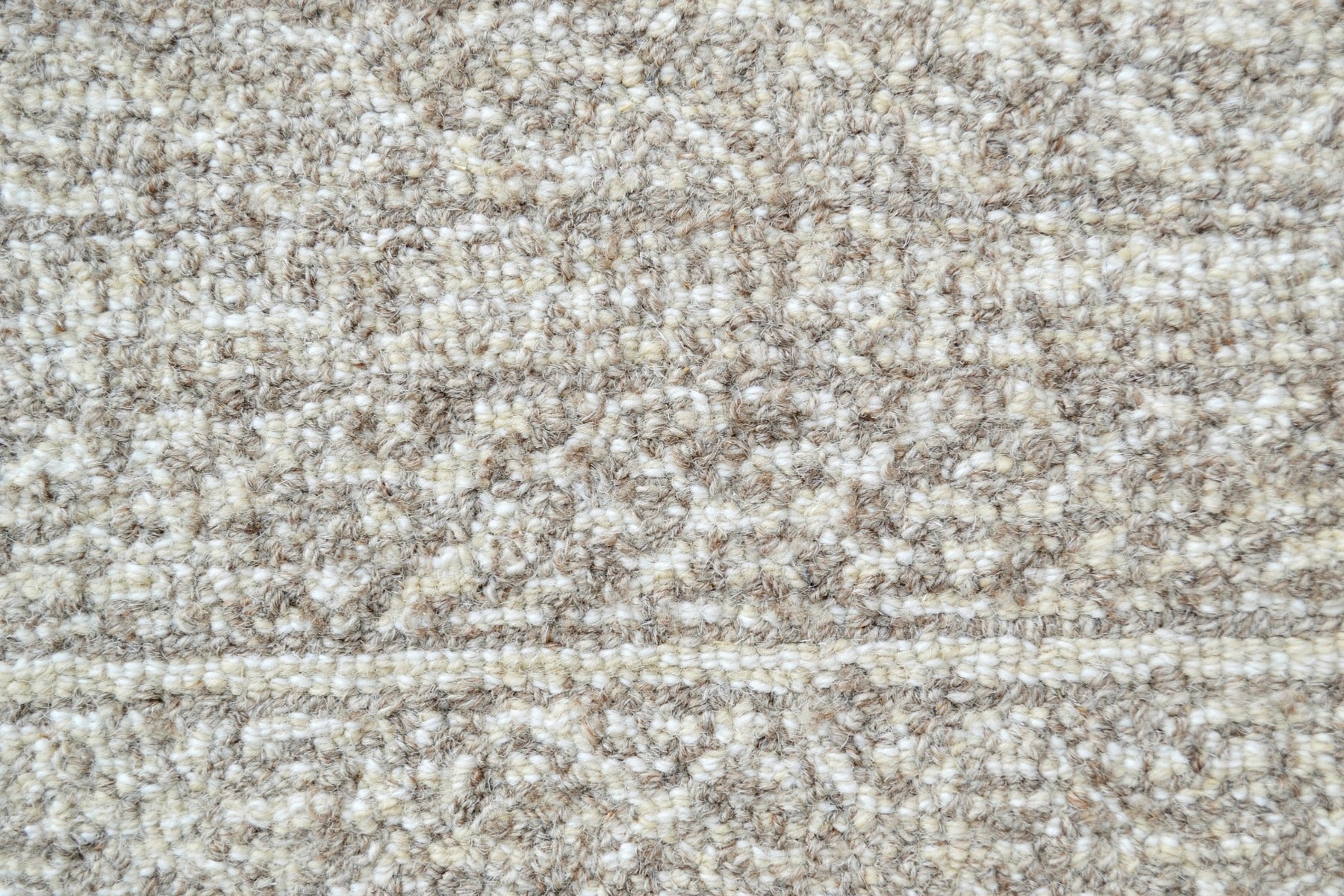 Handwoven Wool Rug - Castle 6201 - Natural - 110x160cm