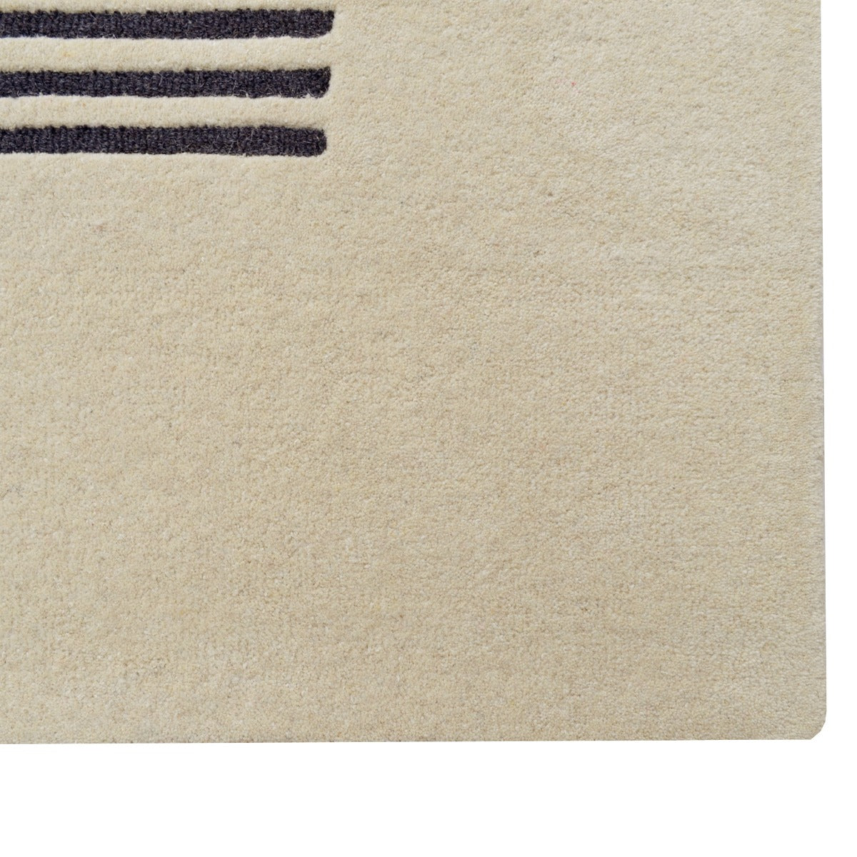 Handmade Wool Rug-Pixel 6406-Grey-110x160cm