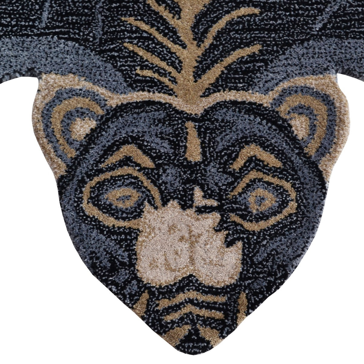 Natural Handmade Jungle Kids Rug-6325-Charcoal-110X160cm