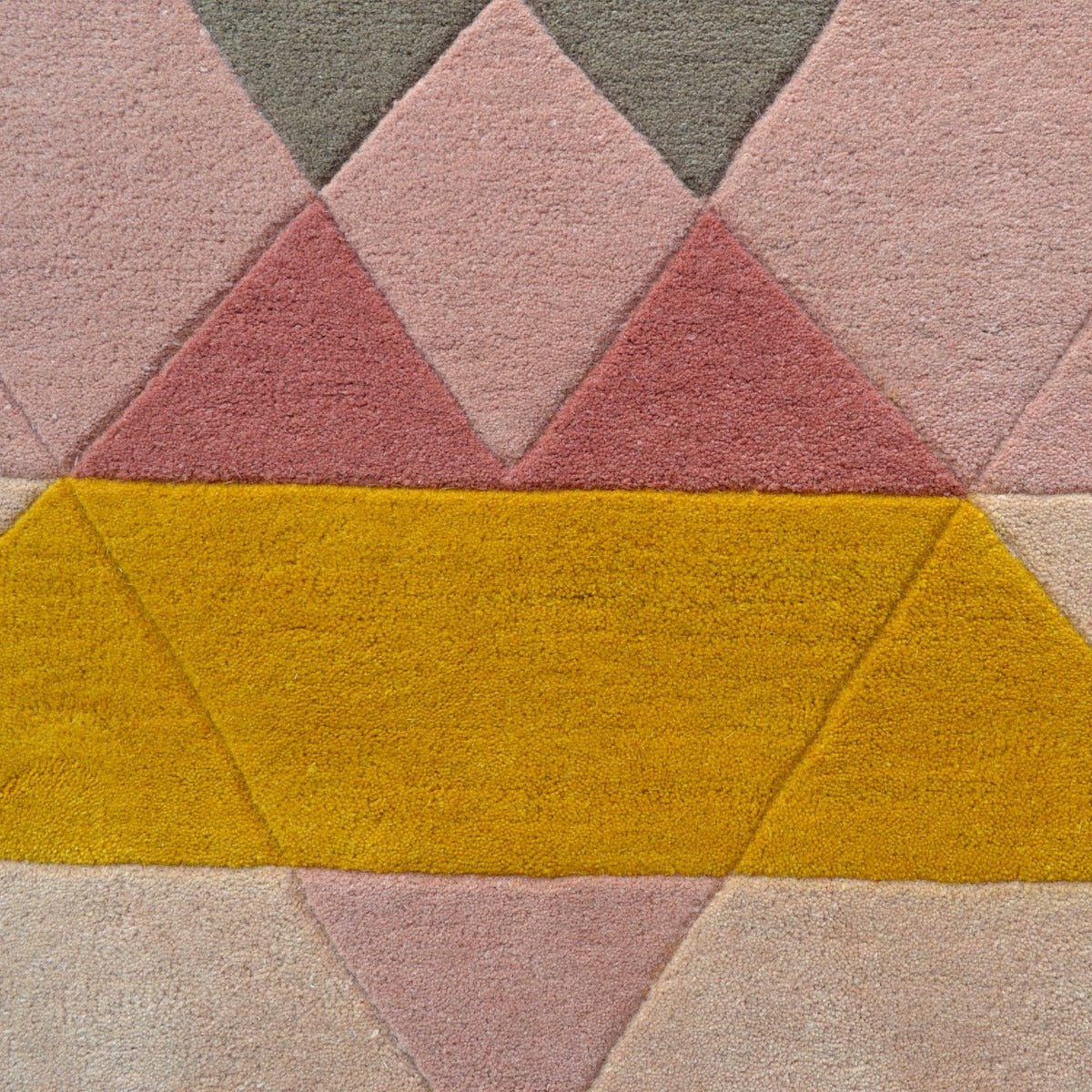 Modern Handmade Wool Rug-Pyramid 6409-Multi-110x160cm