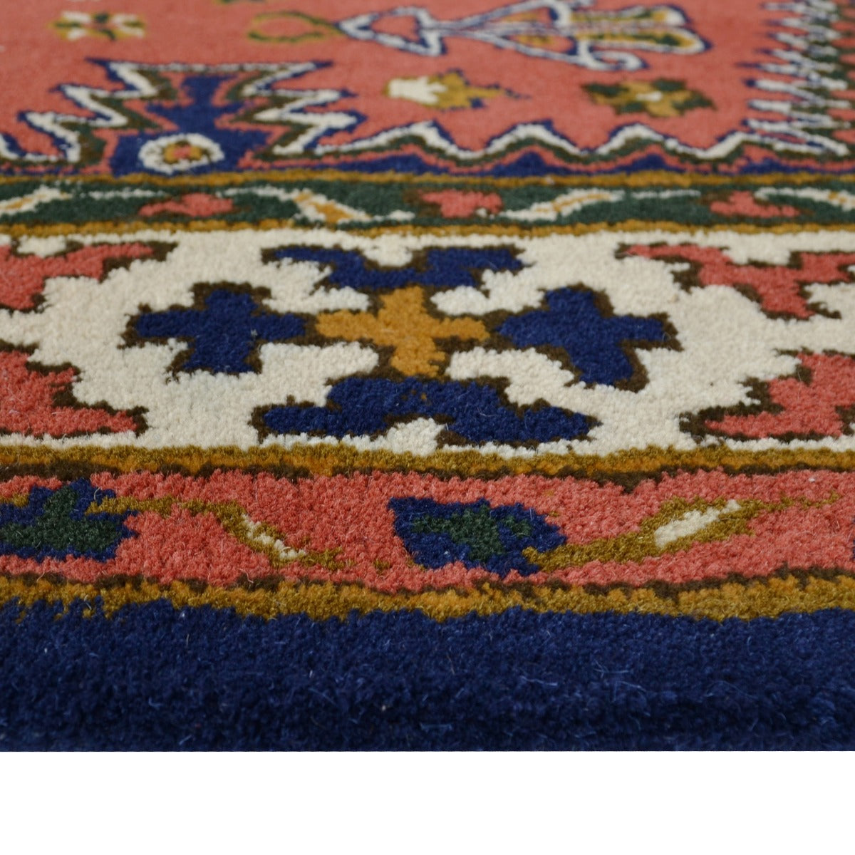Traditional Handmade Wool Rug-Ultimo 6356-Teal Blue-160x230cm