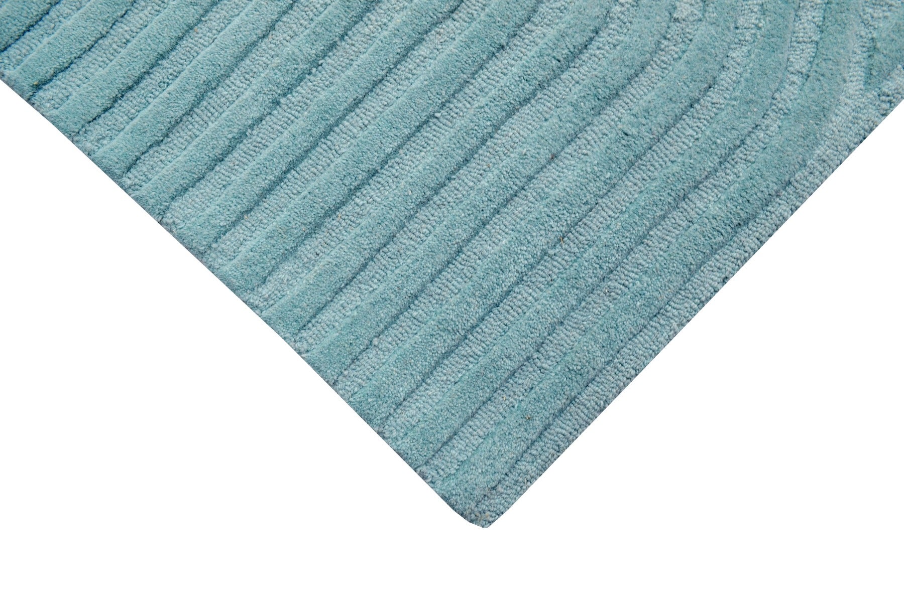 Contemporary Handmade Wool Rug - Unity 6230 - Cashmere Blue - 110x160cm