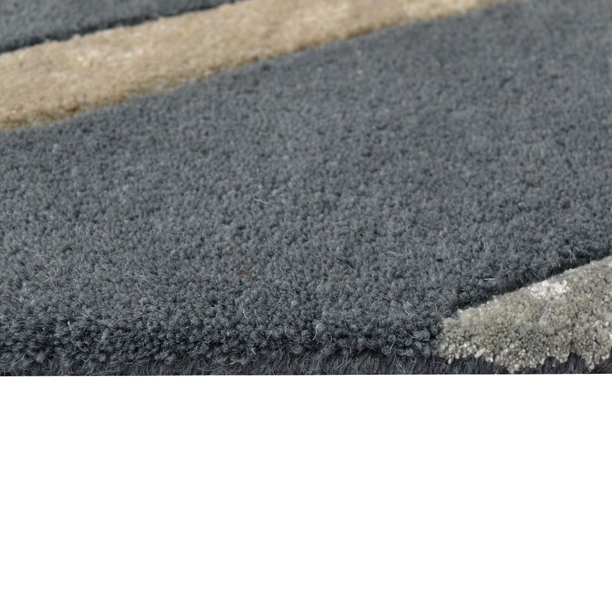 Luxurious Venice Handmade Rug - 6255 - Grey - 110x160cm
