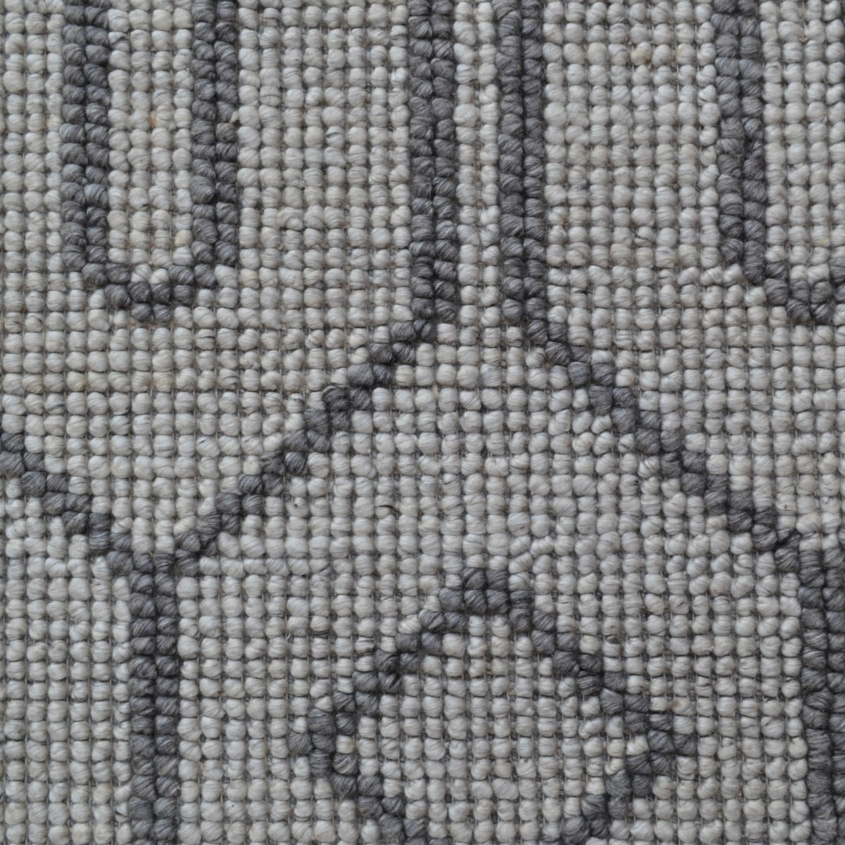 Handwoven Wool Rug-202215-Silver Charcoal-160x230cm