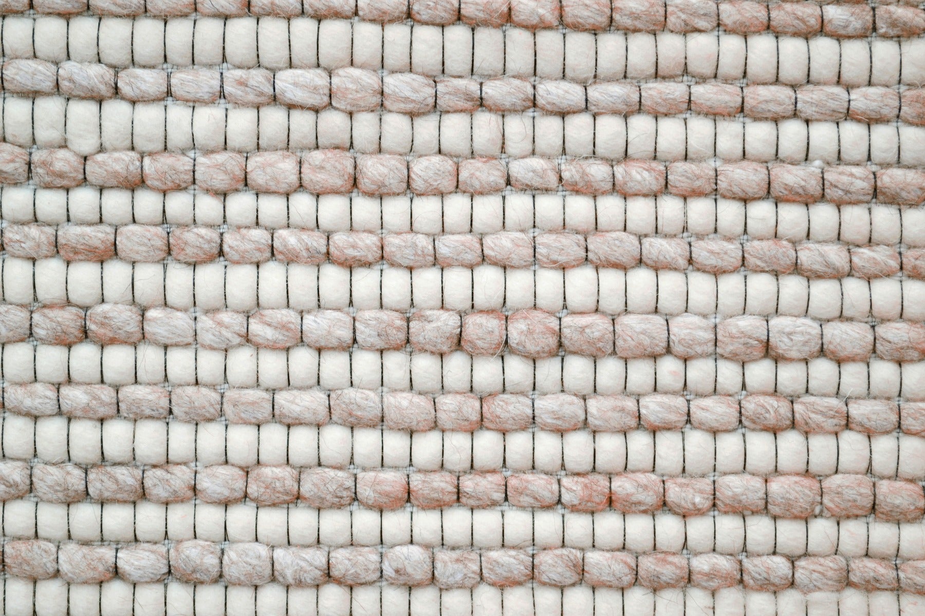 Designer Handwoven Beads Wool Rug - 6218 - Sand - 110x160cm