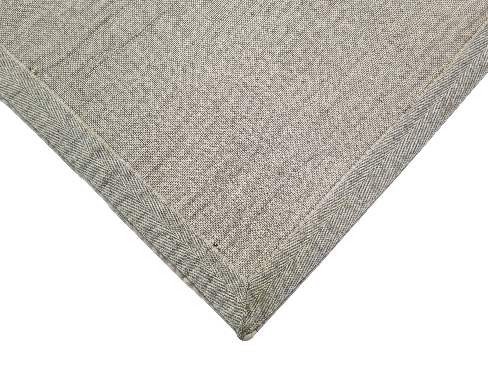 Berlin Flatwoven Modern Wool Rug - 507 - Natural - 110x160cm