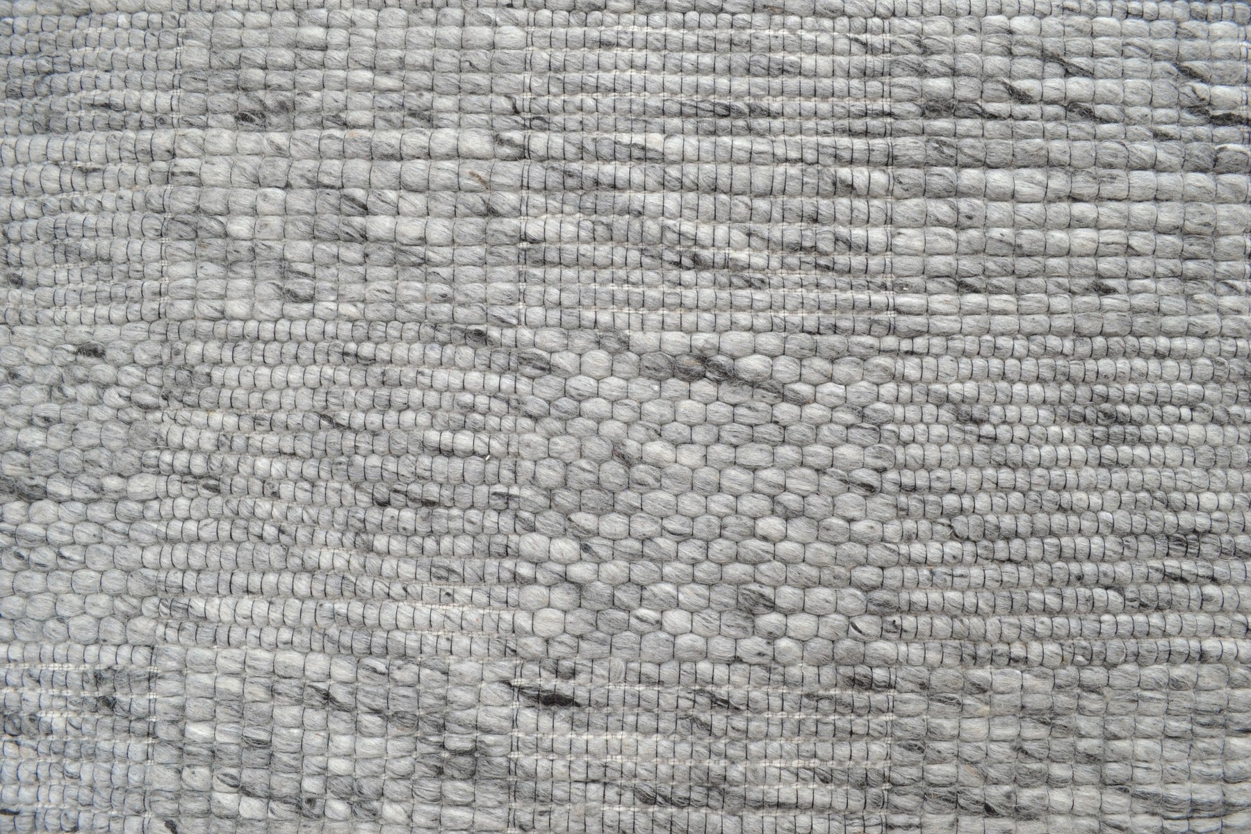 Modern Handwoven Wool Rug - Blocks 6219 - Ash Grey - 110x160cm