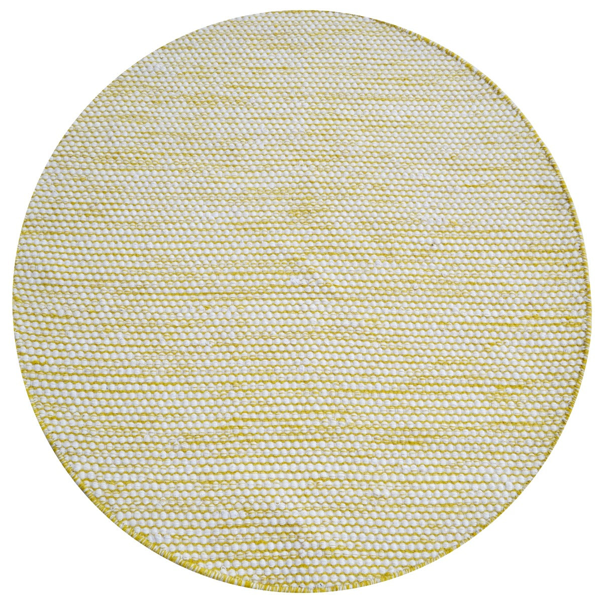 Handwoven Boondi Wool Rug-Ivory/Honey-110x160cm