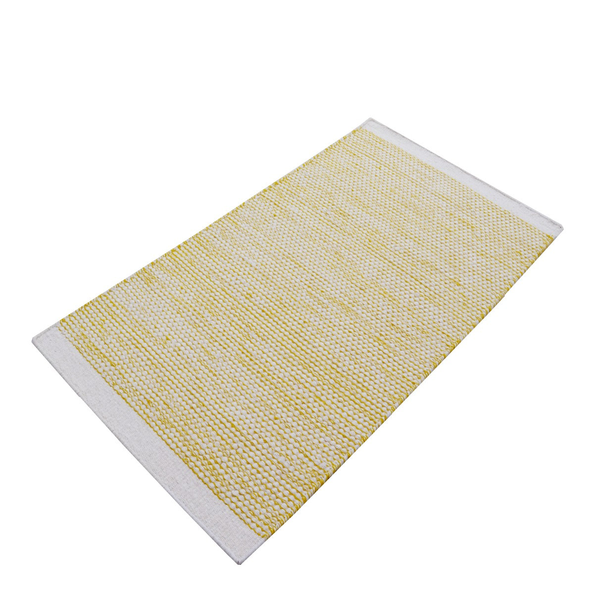 Handwoven Boondi Wool Rug-Ivory/Honey-110x160cm