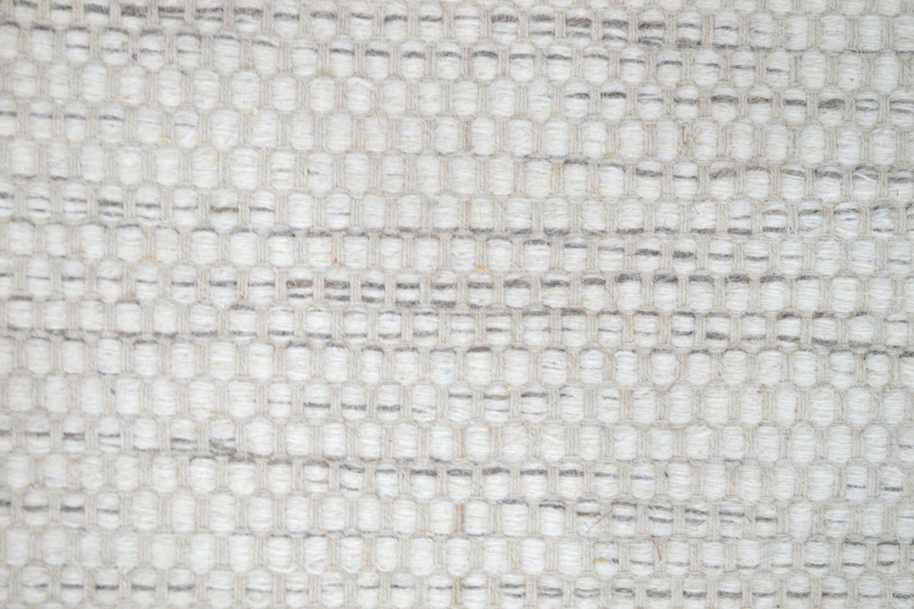 Handwoven Reversible Wool Rug - Boondi - Natural - 80x150