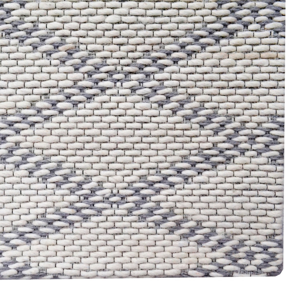 Handwoven Wool Rug-Darwin 6348-Ivory-110x160cm