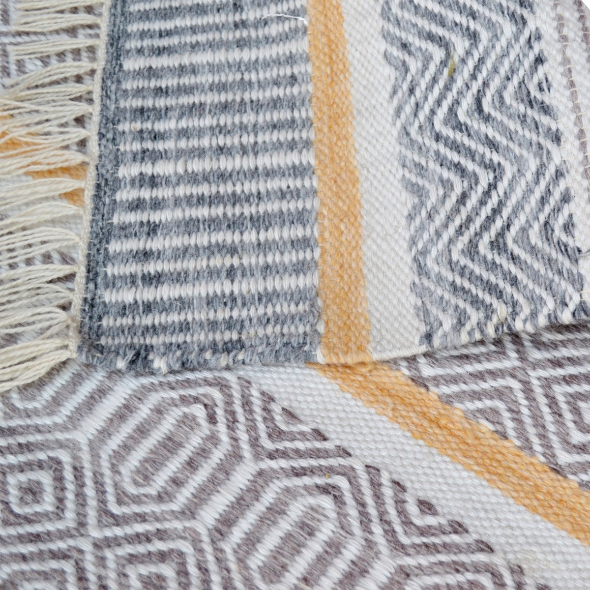 Designer Re-Cycled Pet Yarn Rug-Lama 6272-Multi-110x160cm