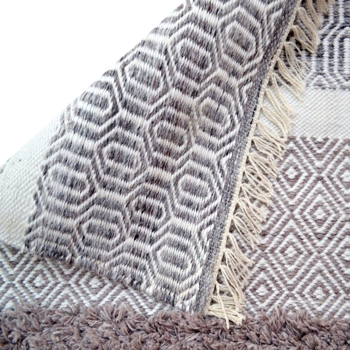 Designer Re-Cycled Pet Yarn Rug-Lama 6273-Multi-110x160cm