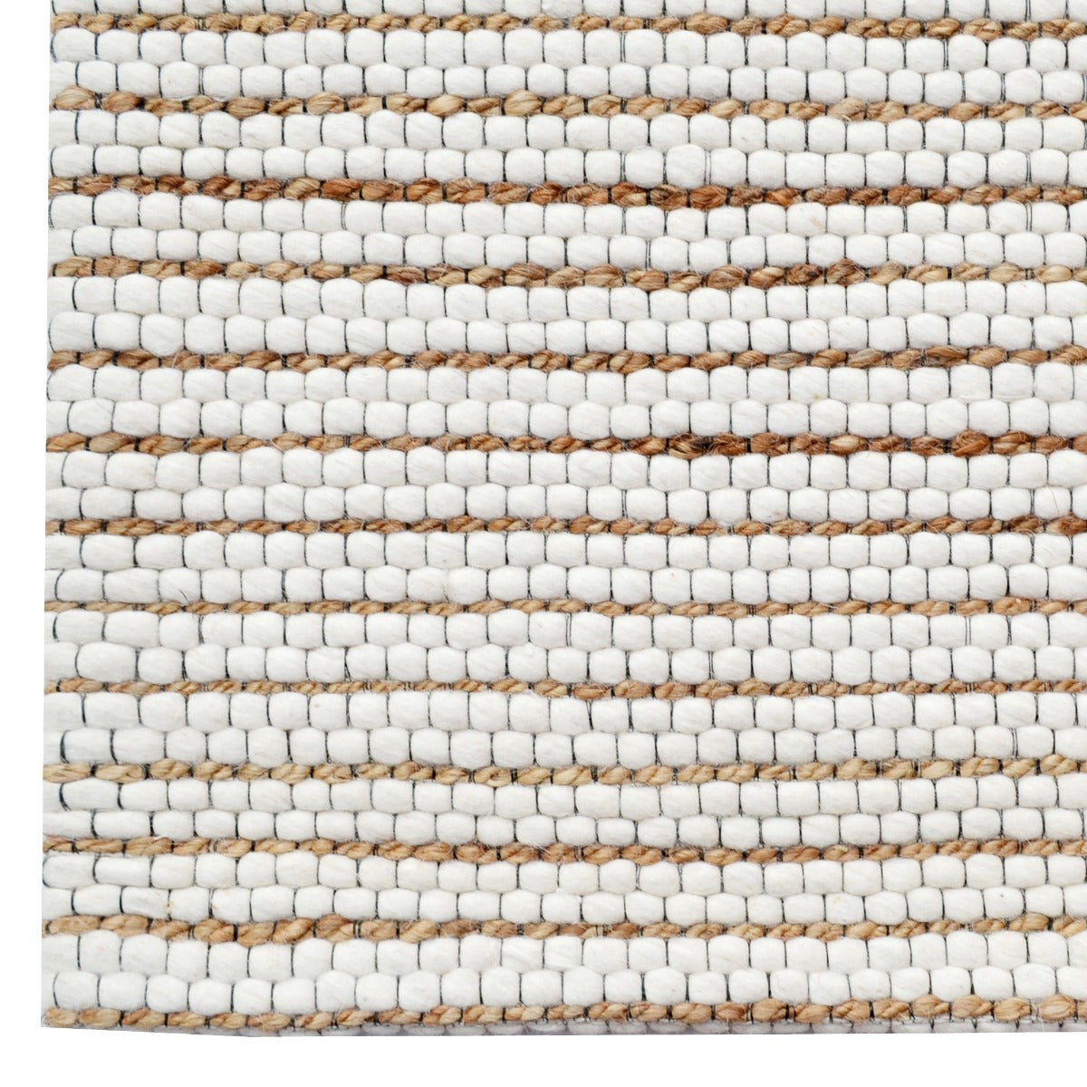 Modern Handmade Wool Rug-Laos6281-Ivory-110x160cm
