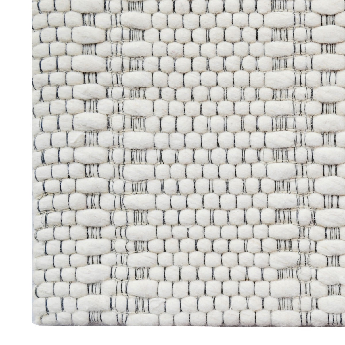 Modern Handmade Wool Rug-Laos6282-Ivory-110x160cm