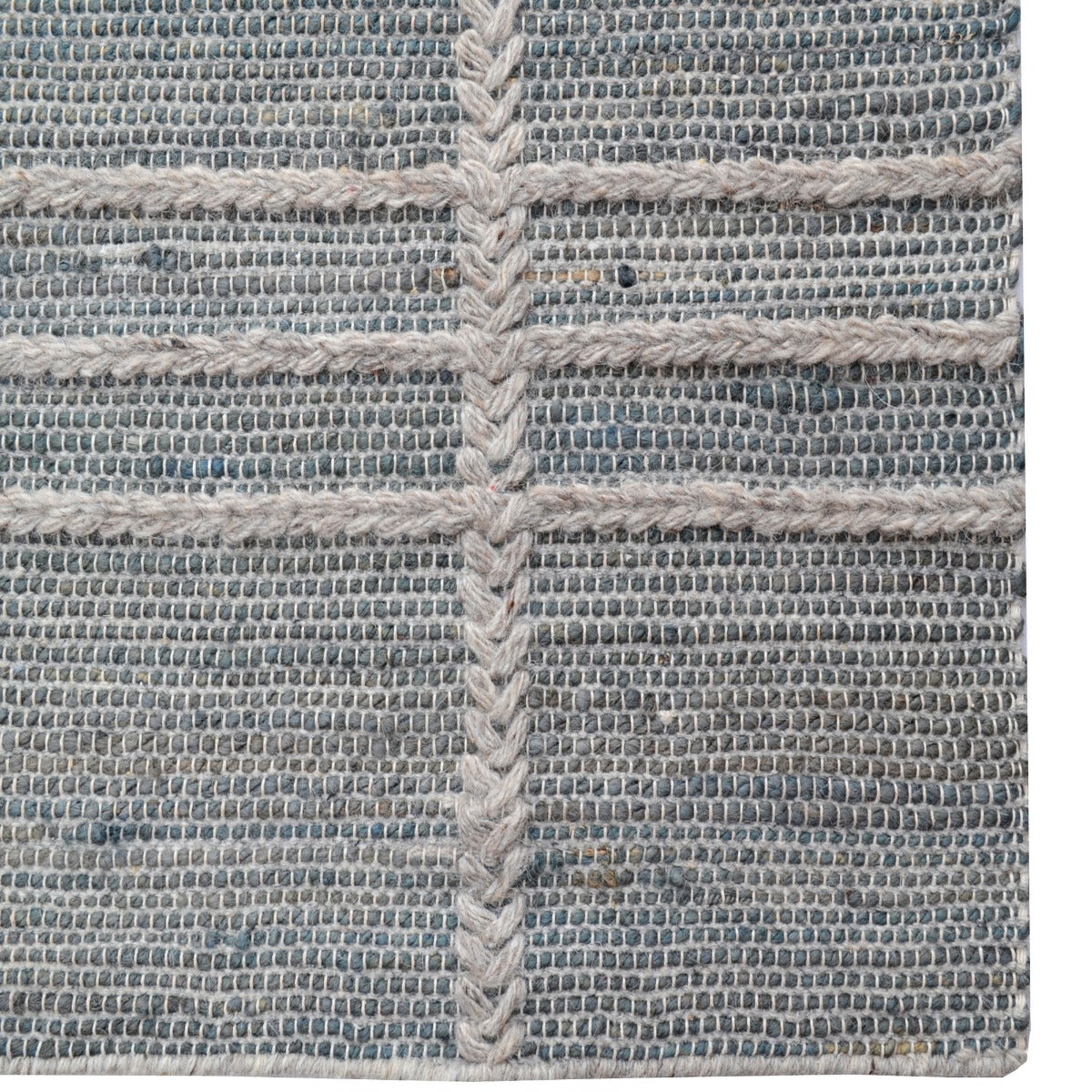 Handwoven Natural Mizo Rug-6318-Silver-160x230cm