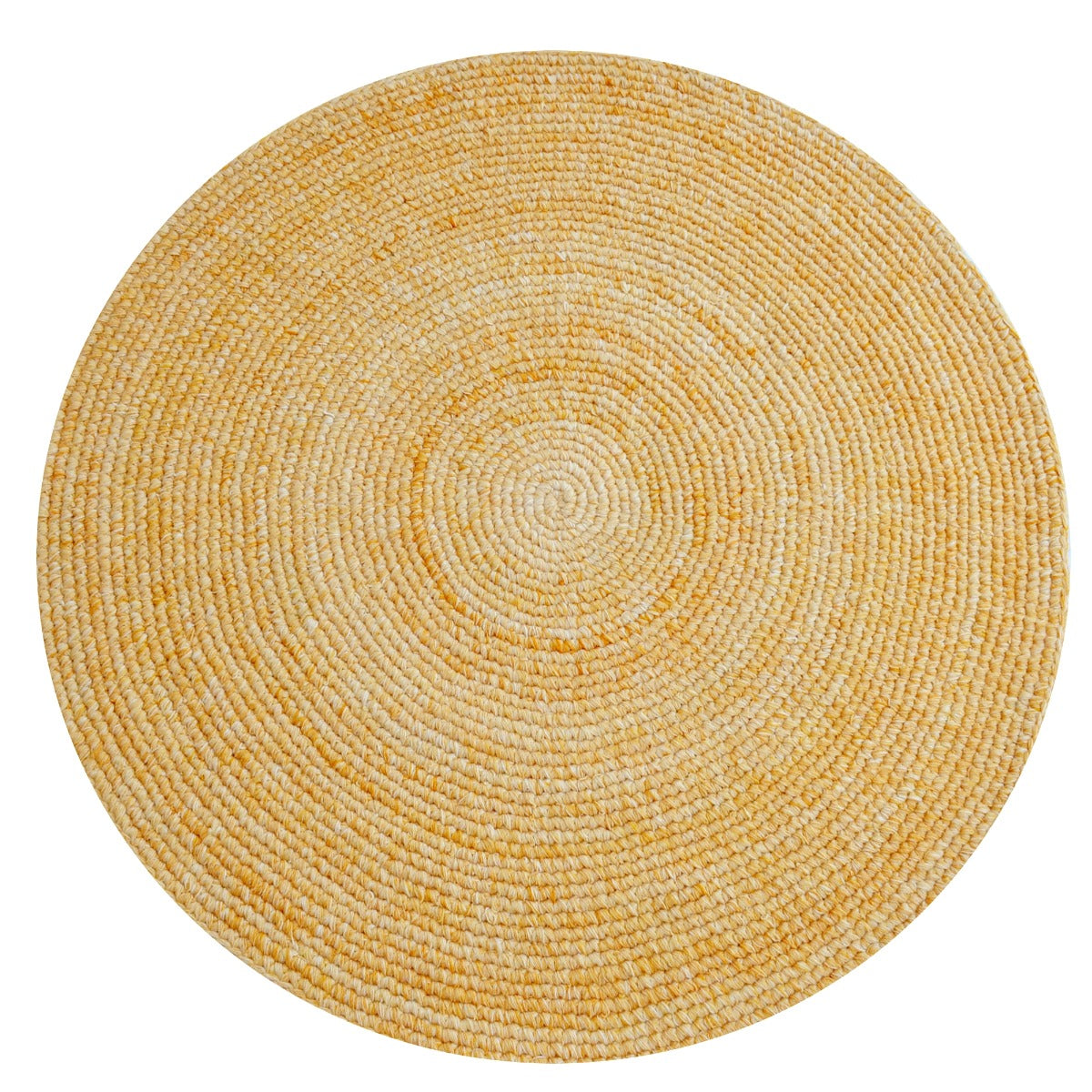 Ultra Chic Indoor/Outdoor Rug - Orbit 6223 - Apricot - 120x120cm