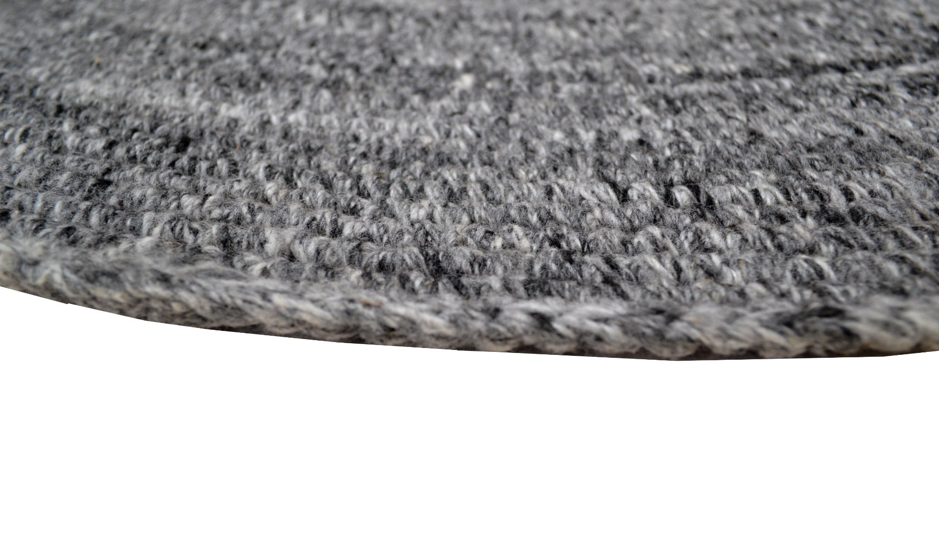 Ultra Chic Handwoven Orbit Rug - 6223 - Charcoal - 120x120cm