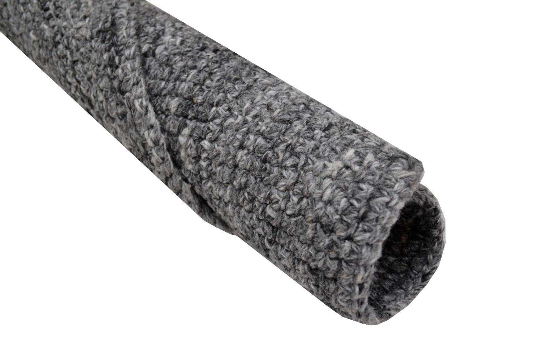 Ultra Chic Handwoven Orbit Rug - 6223 - Charcoal - 120x120cm