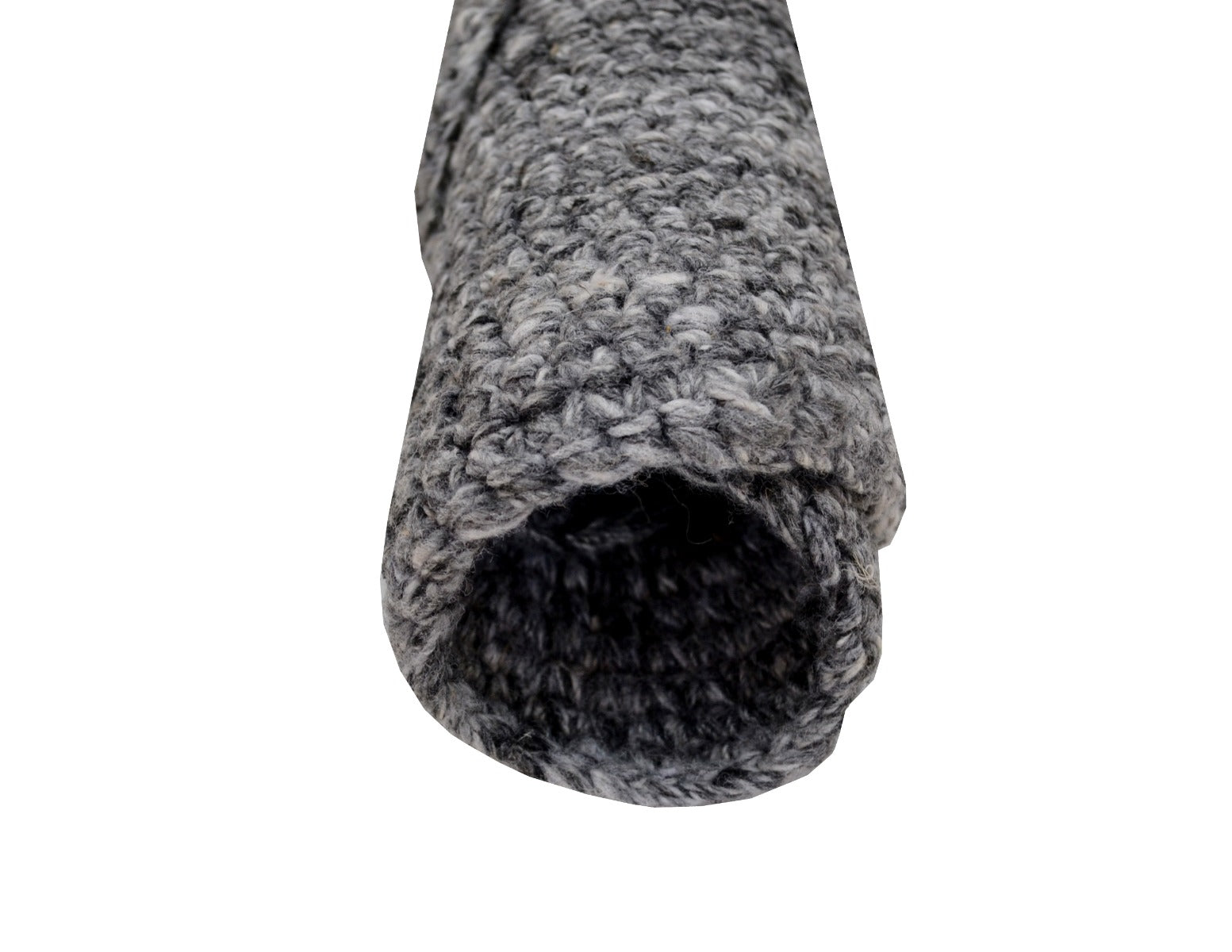 Ultra Chic Handwoven Orbit Rug - 6223 - Charcoal - 120x120cm