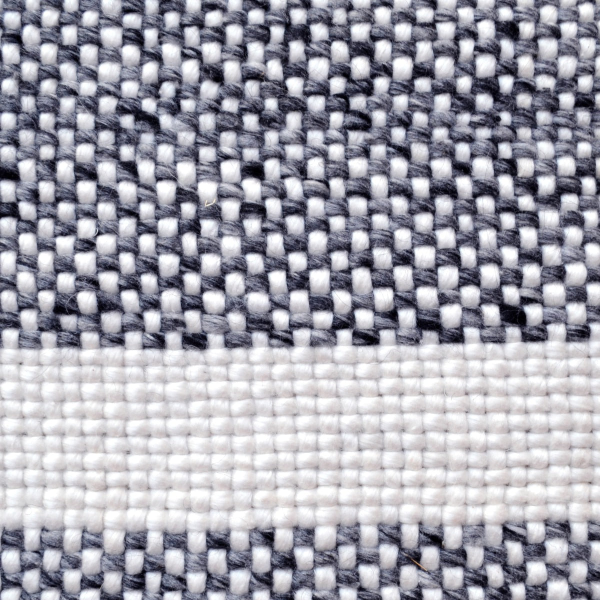 Handwoven Reversible Rug-Richmond 6360-Charcoal-110x160cm
